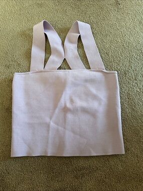 Express Light Pink Cropped Tank Top